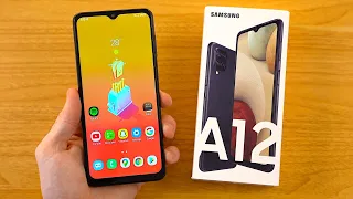 Samsung Galaxy A12 Unboxing & First Impressions!