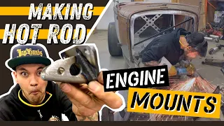 How To Make and Install Custom Engine Mounts (Model A Hot Rod Build Part 1)