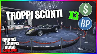 TANTI SCONTI E SOLDI TRIPLI | Aggiornamento Settimanale Gta 5 Online ITA