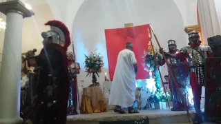Padre Freddy Martínez  - misa de resurrección  - representación