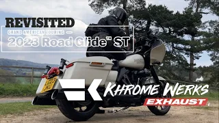 2023 Harley Davidson Road Glide ST | 117ci with a Khrome werks exhaust