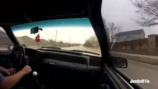 Foxbody Mustang Rolling Burnout