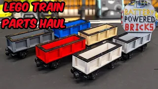 Cheap Lego Train rolling stock and parts for automation