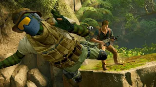 Uncharted 4 - Island Jungle Encounter / Stealth Kills