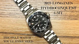 Longines Hydroconquest GMT First look owners review | the ultimate daily watch