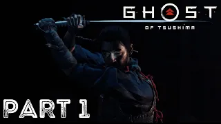 GHOST OF TSUSHIMA PS5 Gameplay Walkthrough Part 1 - INTRO  (FULL GAME)