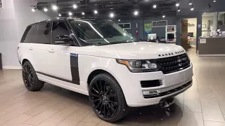 2013 LAND ROVER RANGE ROVER HSE 4x4 V8 5.0L Automatic