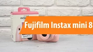 Распаковка Fujifilm Instax mini 8 / Unboxing Fujifilm Instax mini 8