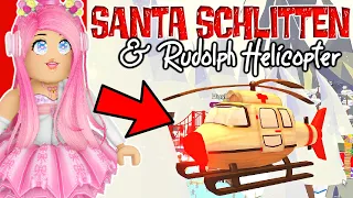 ❗️NEU❗️ Santa Schlitten & Rudolph Helicopter 🚁 Adopt Me! Winter Update 2021 Part 2 ❄️ Roblox DEUTSCH