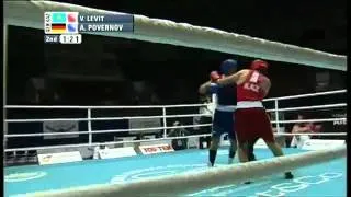 Heavy (91kg) R16- Levit Vassiliy (KAZ) VS Povernov Alexander (GER) -2011 AIBA World Champs