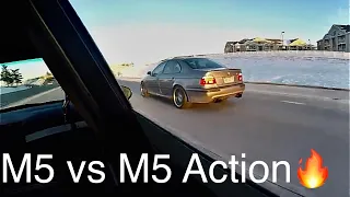 Bmw M5 e39 vs M5 e39 vs Audi S4 Supercharged stage 2