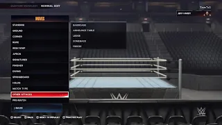 WWE 2K24 Jeff Hardy Moveset