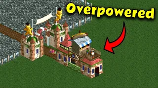 How to beat nearly any RCT2 scenario with just 4 tiles