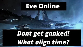 Eve Online - What align time to avoid instat locking gankers?