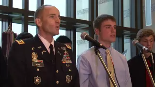 Dying Soldier Sings "Tell My Father" with his Son