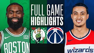 Boston Celtics vs Washington Wizards Full Game Highlights | March 17, 2024