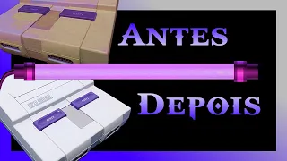 Como eu fiz para tirar o amarelado do meu Super Nintendo e deixar ele branco de novo? Retrobright