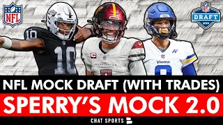 NEW NFL Mock Draft (With Trades!): Raiders & Vikings TRADE UP For Their Next QB! | NFL Draft Rumors