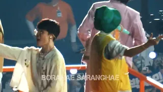 220415 BTS " TELEPATHY " PTD ON STAGE LAS VEGAS DAY 3 ( FANCAM) JIMIN FOCUS