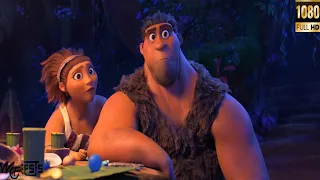 Dinner table scene in croods 2-Croods 2 best scene (9/15)