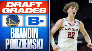 Brandin Podziemski Selected No. 19 Overall by Golden State Warriors | 2023 NBA Draft | CBS Sports