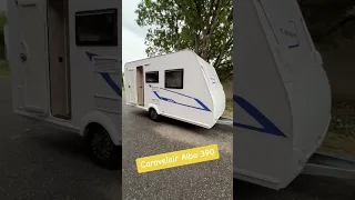 Présentation de la nouvelle Caravelair Alba 390 de 2024.