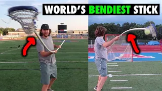 I Made the World's BENDIEST Lacrosse Stick | Will It Stick? Ep. 1