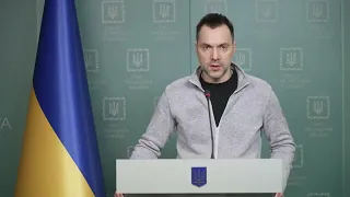 Ранковий брифінг радника керівника Офісу Президента Олексія Арестовича 6 березня 2022 року