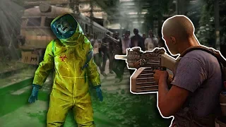 MASSIVE ZOMBIE HORDE ATTACKS TRAIN! - World War Z Gameplay - New York Zombie Survival