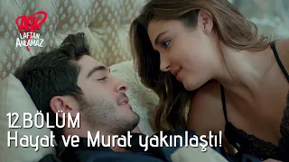 Hayat ve Murat, proje için poz verdi! | Aşk Laftan Anlamaz 12. Bölüm