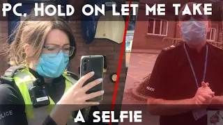 PC 14551 KAREN (SELFIE QUEEN) HAS A EGO MELTDOWN, DERBYSHIRE POLICE UK AUDIT