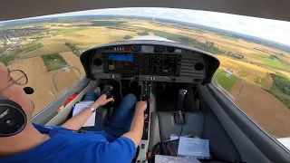 ✈️ Intégration Saint Cyr l'école LFPZ en DA40 (with ATC)