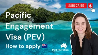 How to apply for the Pacific Engagement Visa PEV Subclass 192 2024