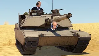 Trump and Biden Play War Thunder