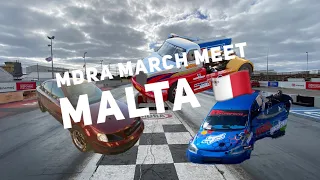 Malta MDRA Drag Racing Round 1 2023 European FWD