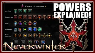 BEST Warlock Powers to Use for DAMAGE! - Powers Explained for AoE + ST! - Neverwinter M26