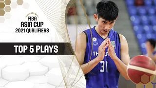 Nike Top 5 Plays | Game Day 4 (Monday) | FIBA Asia Cup 2021 Qualifiers