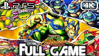 TEENAGE MUTANT NINJA TURTLES COWABUNGA COLLECTION Gameplay Walkthrough FULL GAME (4K 60FPS)