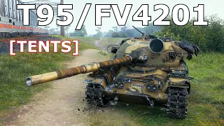 World of Tanks T95/FV4201 Chieftain - 9 Kills 11,9K Damage