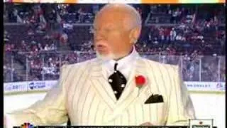 NHL on NBC - Cherry OWNS Hull