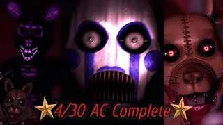 Five Nights At Candy's 3: Custom Night | 4/30 Mode ALL CHALLENGES COMPLETE! (WORLD'S FIRST!)