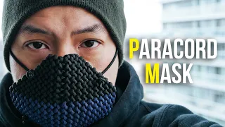 😷 Making A Mask Out Of Paracord! | DIY Conquistador Paracord Mask Tutorial