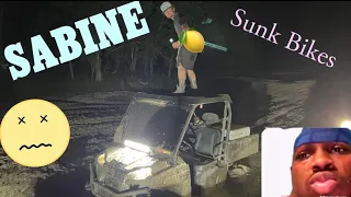 Sabine Sunk A Few Bikes | Sunk Bikes | Sabine ATV Park