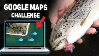 Sea Trout Google Maps Challenge - Fishing New Waters For Summer Sea Trout!
