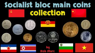 Main coins of socialist countries