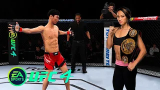 UFC4 Doo Ho Choi vs Michelle Waterson EA Sports UFC 4 PS5