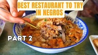 Eatravels Food Tour - Must Try Restaurant in Negros | Batchoy, Thai Food and many more