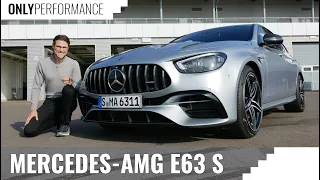 Mercedes-AMG E63 S REVIEW 2021 E-Class AMG with high speed Autobahn driving