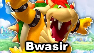 Mario Maker until someone spells "Bowser" correctly.