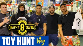 Toy Hunt Vlog • AEW Group Fig Hunt • Happy 8 Collectibles Greendale, WI